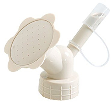 BAULMD Arroseur de plantes portable en plastique, capacité de 500 milliliters, matériel en plastique, couleur beige
