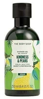 The Body Shop Kindness Pears Shower Gel Juicy Sweet scent Festive Vegan 250ml