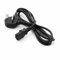 UK Mains 3 Pin Plug to IEC C13 Cable Kettle Lead For PC Monitor Tv Printers desktop PCs, monitors, TVs, scanners