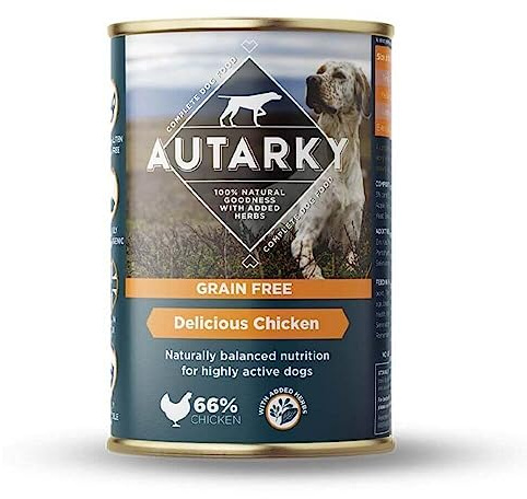 Autarky Grain Free Delicious Chicken Complete Tins 12x395gm