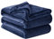 Aisbo Kuscheldecke Flauschig Decke Blau - Fleecedecke 230x270 cm Riesige Warme Couchdecke, Kuschlige Wohndecke Marine Blau Weich als Sofaüberwurf Blanket Sofadecke Bett für Winter