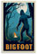 Bigfoot Vintage Poster Malerei Poster Dekorative Malerei Leinwand Wandposter und Kunstdruck Moderne Familie Schlafzimmer Dekor Poster 20 x 30 cm