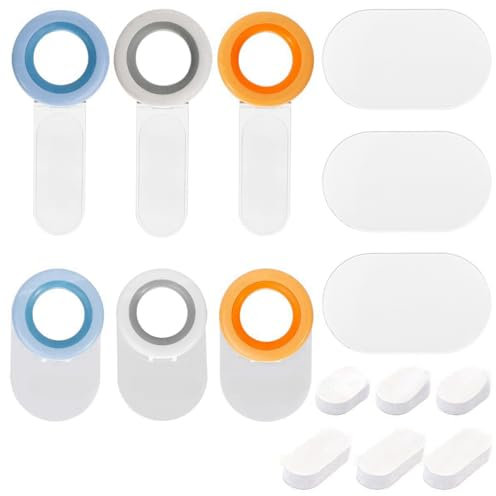 CENPEK 6 PCS Toilet Seat Handle Portable Toilet Seat Lifter for Toilet Lid(Long +Short)