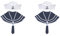 WIDMANN SAILOR dress-up set (collar, hat) - (Packung mit 2)