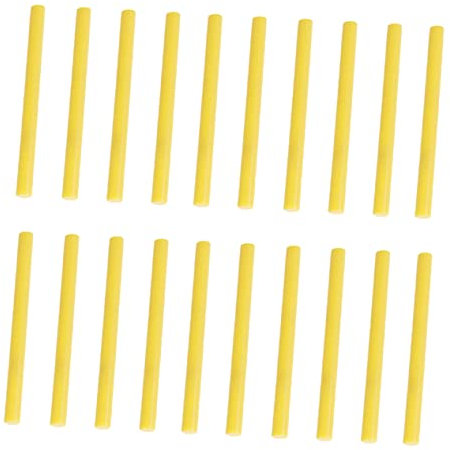 Healeved 20pcs Hot Melt Glue Sticks Art Glue for Card Making for School Projects