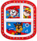 Zawadi Global Paw Patrol 3 Section Reusable Childrens Kids Toddlers Divided Breakfast Lunch Dinner Plate