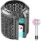 WYWY.Wide Coperchio filtro esterno magnetico compatibile con Dyson Supersonic HD01 HD03 HD08 HD15 asciugacapelli, parti di ricambio per la Gabbia del Filtro Asciugacapelli (Grigio metallico)
