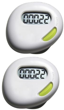 BESPORTBLE 2pcs Heart-shaped Precision Pedometer Compact Sports Gadget for Distance Tracking for Material for Comfort for Her