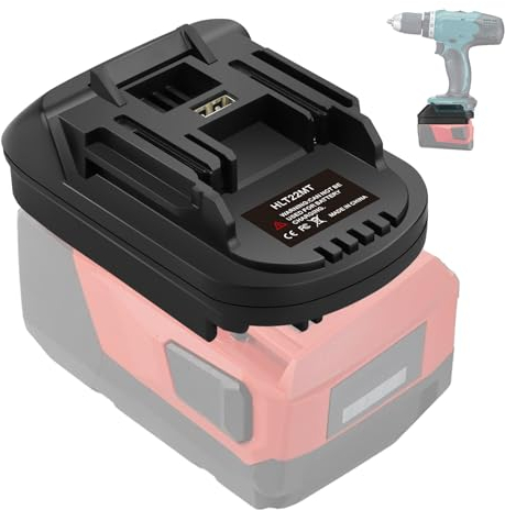 Akku-Adapter mit USB-Anschluss für Hilti auf Makita 18 V Werkzeuge, konvertiert für Hilti 22 V B22 Akku für Makita 18 V BL1850 BL1860 Akku, Strom für Makita 18 Volt LXT Akku-Bohrmaschine/Treiber