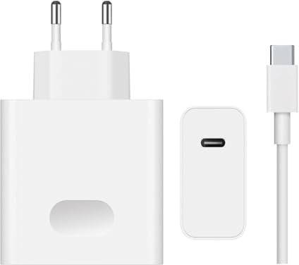 65W Supercharge Ladegerät mit 1.8M USB C Ladekabel USB C Adapter für Original Honor Magic 7 7Pro 6 6Pro 6Lite 5 5Pro V3 Vs3 V2 Vs2 Pad 7 X9 X8 X8a X7 X7a Magicbook Notebook Netzteil Laptop