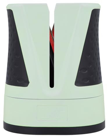 DMT SimpleSharp Diamant Messerschärfer Mint, Messerschleifer für rasiermesserscharfe Klingen mit optimalem Schleifwinkel, Schärft beidseitig mit Diamant-Schleifsteinen, DMT-20003 Mint