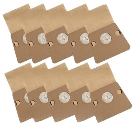Lot De 10 Sacs À Poussière En Papier For Aspirateur Rowenta (ZR480/ZR486/ZR425/RO1274) Et Soam (RO1221).