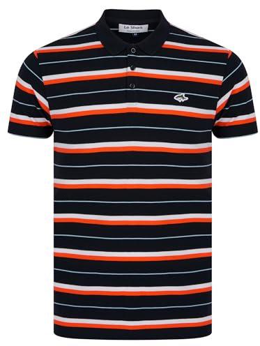 Le Shark Men's 'Lant' Yarn Dyed Striped Cotton Pique Polo Shirt