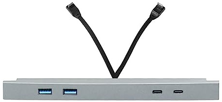27W Quick USB HUB Fit für Y Shunt HUB Intelligente Dockingstation Auto Adapter Powered Splitter Verlängerung