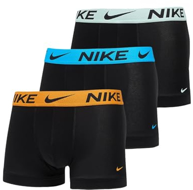 NIKE Trunk 3 Stück, Größe Small EWD - Blk MNT Foam Blue Her Bright Small