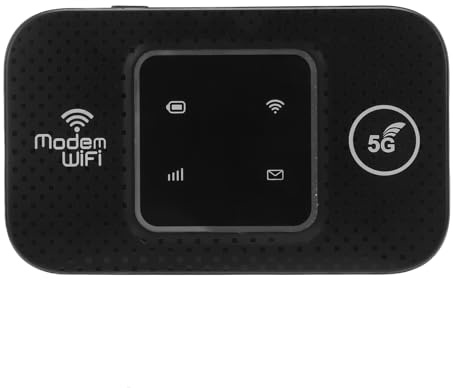Keenso Tragbarer 4G-WLAN-Hotspot, 300-Mbit/s-Reiserouter mit SIM-Kartensteckplatz, Typ-C-Netzteil für Camping- und Wohnmobil-Fernarbeit (Black)
