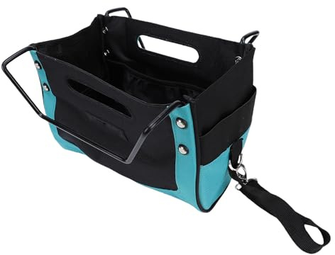 VBESTLIFE Ladders, Cargo Hold Tool Pouch, Ladder Accessory, Foldable Storage, Upto 20KG, Oxford Cloth, Iron