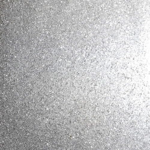 Tamersgifts Silver Sequin Glitter Wallpaper, Sparkle Feature Wall, Glamorous Statement Design, Light Reflecting Finish, Modern Luxury Interior Style