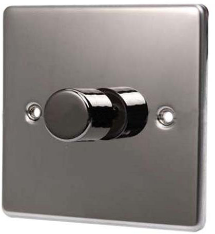 BLACK NICKEL 1 GANG 500 WATT DIMMER SWITCH C355BNB