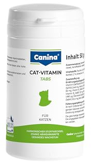 Canina Pharma CAT Vitamin Tabs vet., 100 St, 50 g