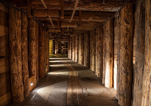 wandmotiv24 Fototapete Salzbergwerk Polen Größe: 400 x 280 cm Wandbild - Motivtapete KT289