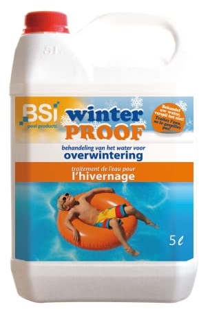 BSI - Hivernage - Liquide - Pour Hiverner l'Eau De Piscine - Contre La Saleté Et Les Dépôts - 5L, Bleu
