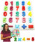 EasY FoxY ToY Zahlen-Holzpuzzle Grosse Nummern 0-9, Holzspielzeug für Spielerisches Lernen von Zahlen, Motorikspielzeug ab 3 Jahre Rahmenpuzzle Geschenk für Kinder, Kinderpuzzle