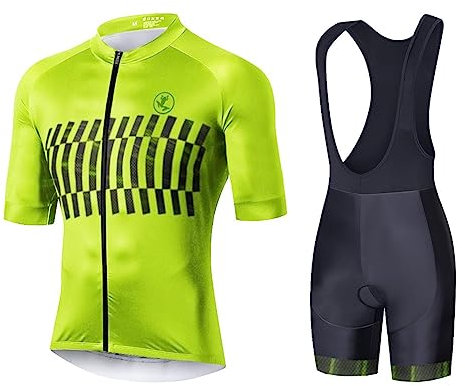 UGLY FROG da Ciclismo Uomo 20D Gel Salopette Pantaloncini Corti Imbottiti Set di Abbigliamento Ciclista