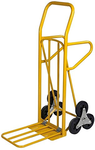 Treppensackkarre - Sackkarre - Transportkarre - Handkarre - mit Ausfallrahmen - Tragfähigkeit: 200 kg - Vollgummiräder - Industriequalität