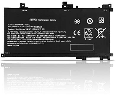 K KYUER TE04XL Laptop Batterie pour HP Omen 15-ax200 Pavilion 15-bc200 15-bc500 15-ax214nl 15-ax200ns 15-ax213ng 15-ax202nf 15-ax246nf 15-ax230nf 15-ax242nf 15-ax202na 15-ax203na 15-bc201nl 15-bc571ns