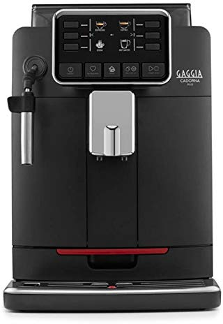 Gaggia Cadorna Plus Automatic Bean to Cup Coffee Machine, Espresso and Cappuccino Maker with Stainless Steel Pannarello
