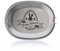 STEMPEL-FABRIK Edelstahl Vesperdose mit Gravur - Frohe Ostern mit Ostermotiv - Brotdose - Vesper Box - Jausenbox - Pausenbrot - Brotbüchse - Lunchbox - Geschenkidee