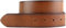 BELTINGER Wechselgürtel aus Vollrindleder Vintage-Look ohne Schnalle 4 cm | Druckknopf-Gürtel 40mm | Mit geschwärzten Kanten | Cognac 85cm
