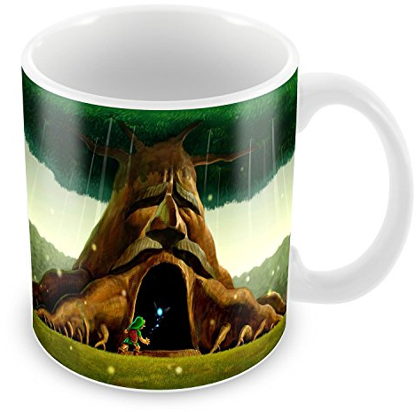 Taza zelda árbol mojo bosque korogu juegos video