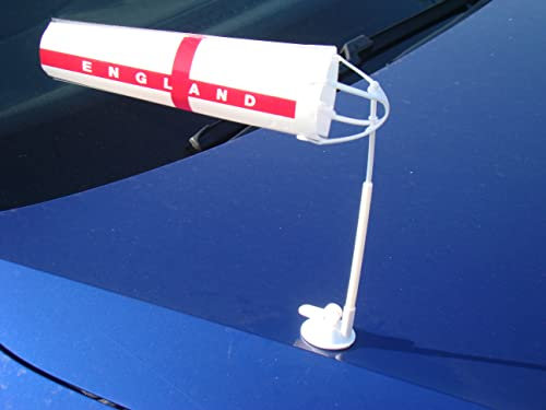 England Car Flag with Strong Suction Fixing for Wing Roof Bonnet