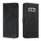 Trugox Handyhülle für Samsung Galaxy S10e / SM-G970 Hülle Klappbar Klapphülle mit Kartenfach Handytasche Handy Schutzhülle Tasche Leder Wallet Flip Case Slim Book Cover - Schwarz