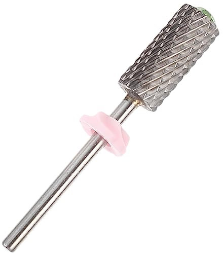 minkissy Manicure Nail Drill Bit Metal Grinding Bit for Nails Easy to Install Compatible for Home and Salon Use