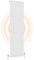 Heilmetz® Vertical Radiator White,1600 x 456 mm Designer Radiator Vertical, 2926 BTU Fast Heat Output, Easy to Install and Clean, Central Heating Radiators Vertical Radiator