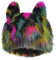 NICEYEA Katzenohren Wintermütze Bommelmütze Fellmütze Strickmütze Beanie Mütze Party Lustige Kunstpelz Fischermütze Winterhüte Weich Stirnband Winter Ski Hut für Outdoor Wandern Reisen Einheitsgröße