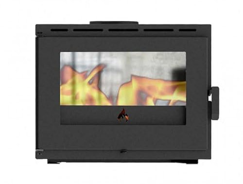 Inserto para chimenea de leña F.lli Lerda L-90 de doble cara Plus Volcano 18 kW