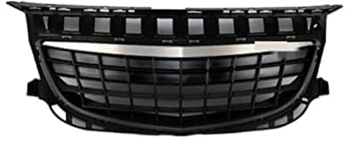 SUKORI Auto Front Kühlergrille für Opel Insignia GS 2014 2015 2016,Kühlergrill Frontstoßstangenhaube Grill Kühlergrill Frontstoßstange Haube Kühlergrill,A-Black