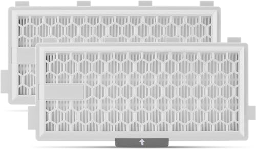 2x HEPA Airclean Plus 50 Filter für Miele Complete C3 Powerline, S8340 Staubsaugerfilter - Air Clean SF-HA 50 für Complete C2 C3 Compact C1 C2-2 Pack Staubsauger Ersatzteile Zubehör von Supremery