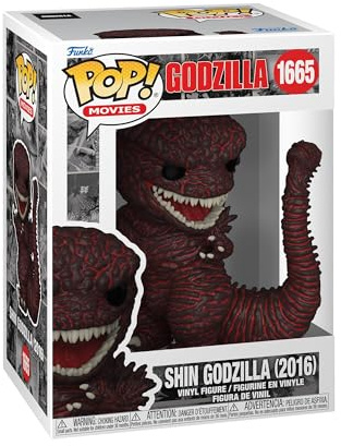Funko POP! Movies: Godzilla 70th - Godzilla 2016 | Offizielles Sci-Fi Merch - Vinyl Sammelfigur als Regal Deko - Geschenkidee zum Geburtstag für Fans und Sammler