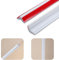 PVC Quadrant Trim, Flexible Moulding Trim Self Adhesive, Home Wall Inside Corner Decoration, Plastic Skirting Board-Caulk Strip, Laminate Floor Beading & Skirting Floor Edging Strip (19 * 13mm/10m)