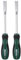 sourcing map 2pcs Metric Nut Driver 7mm CR-V Non-Magnetic Tip Hollow Shafts Hex Socket Screwdriver with Non-Slip Handle for Automobile Repair