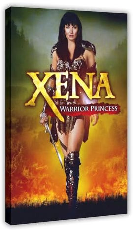 HACERR Xena Kriegerin Prinzessin (1995) TV-Serie Xena Leinwandposter Wandkunst Dekor Druck Gemälde für Wohnzimmer Schlafzimmer Dekoration 30 x 45 cm