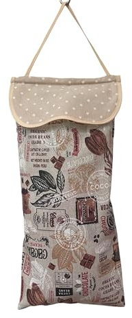 Panera de tela colgante (Cacao)