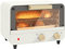 HOMCOM Horno Eléctrico de Sobremesa Horno Sobremesa de 12L 750W Horno Eléctrico con Puerta de Vidrio Temporizador y Temperatura Ajustables hasta 230℃ Blanco