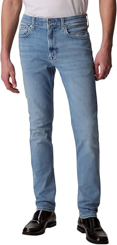 Calvin Klein Herren Jeans Skinny Arrow Stone Jean Regen Lv04rb721g