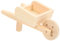 INOOMP Miniature Farm Wheelbarrow Model Decorative Cart for Micro Landscape Garden Trolley for Fairy Garden Home Decor